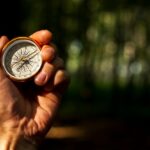 Wilderness Navigation: The Compass Protocol hand-holds-compass-with-blurred-background_23-2148301485